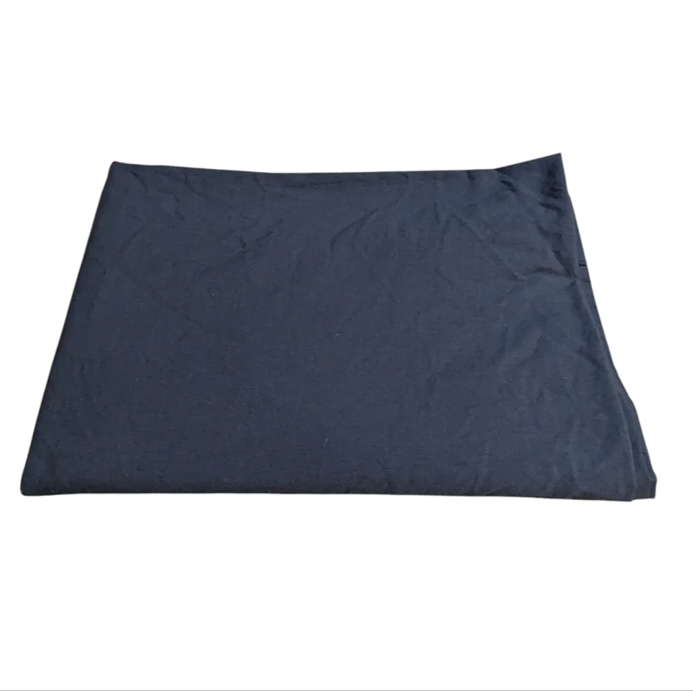 POTTERY BARN pb teen navy twin xl flat sheet